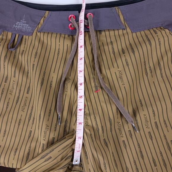 Allyance Men's Shorts Size 38 Cargo Pocket Olive Gray - Picture 10 of 14